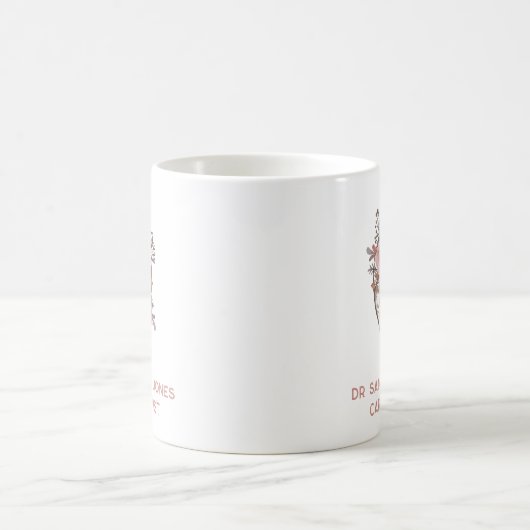 Personalisierter Kardiologe Kaffeetasse (Mittel)