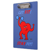 Personalisierter Kardiologe Klemmbrett (Links)