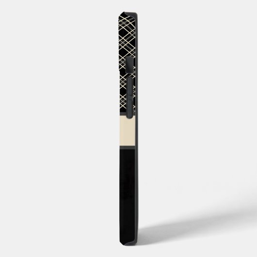 Personalisierter Karierter Fall Case-Mate iPhone Hülle (Rückseite / Links)