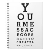 Personalisierter KartenSpaß für benutzerdefinierte Notizblock (Vorderseite)