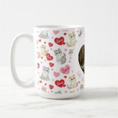 Personalisierter Katzen-Mama-Becher | Benutzerdefi Kaffeetasse (Links)