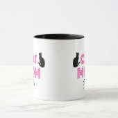 Personalisierter Katzenmutter-Becher mit Katzen-Si Tasse (Zentrum)
