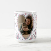 Personalisierter Katzenmutter-Foto-Becher – Gesche Kaffeetasse (Mittel)