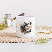 personalisierter Katzenpapa Jumbo-Tasse