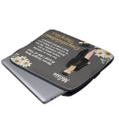 Personalisierter Keepake-Abschluss Laptopschutzhülle (Vorne Knopf)