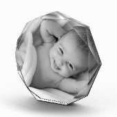 Personalisierter Keepake Holiday-Foto-Block Fotoblock (Rechts)