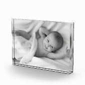 Personalisierter Keepake Holiday-Foto-Block Fotoblock (Rechts)