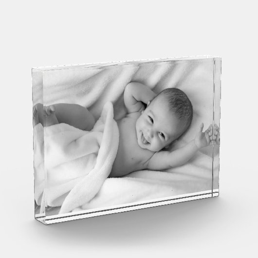 Personalisierter Keepake Holiday-Foto-Block Fotoblock (Links)
