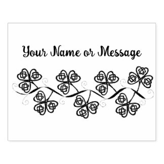 Personalisierter Keltischer Knoten Stempel
