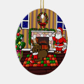 Personalisierter Keramikornament (Rechts)