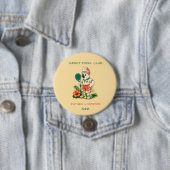Personalisierter Kinder-Padel-Rucksack-Pin mit ind Button (Beispiel)