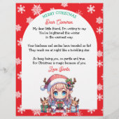 Personalisierter Kinderbrief von Santa  (Vorderseite)
