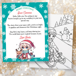 Personalisierter Kinderbrief von Santa