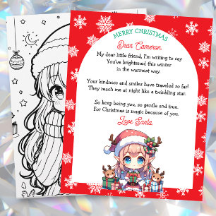 Personalisierter Kinderbrief von Santa 