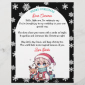 Personalisierter Kinderbrief von Santa (Vorderseite)