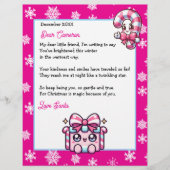 Personalisierter Kinderbrief von Santa (Vorderseite)
