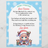 Personalisierter Kinderbrief von Santa  (Vorderseite)