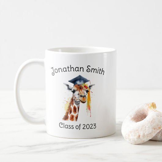 Personalisierter Kindergarten Kaffeetasse (Mit Donut)