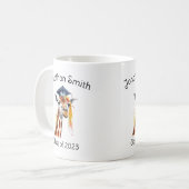 Personalisierter Kindergarten Kaffeetasse (Vorderseite Links)