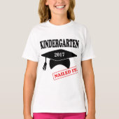 Personalisierter Kindergarten nagelte es T-Shirt (Vorderseite)