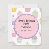 personalisierter Kindergeburtstag (Vorderseite)