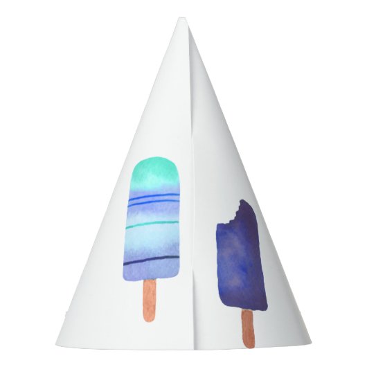 Personalisierter Kindergeburtstag Partyhütchen (Rückseite)