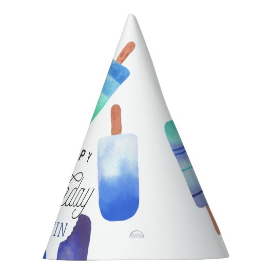 Personalisierter Kindergeburtstag Partyhütchen (Rechts)