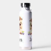 Personalisierter Kinderigel Trinkflasche (Links)