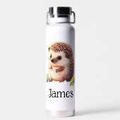 Personalisierter Kinderigel Trinkflasche (Rückseite)