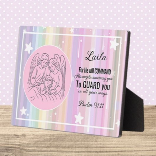 Personalisierter Kinderschlafraum Plaque Fotoplatte