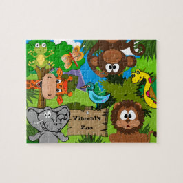 Personalisierter KinderZoo Puzzle