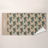 Personalisierter Kipper Kinder Badehandtuch (Badehandtuch)