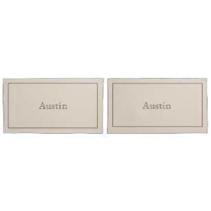 Personalisierter Kissenkoffer Kissenbezug
