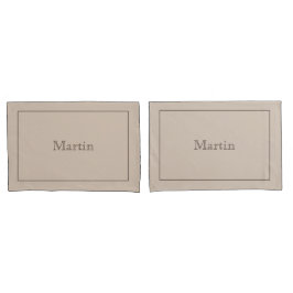 Personalisierter Kissenkoffer Kissenbezug