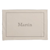 Personalisierter Kissenkoffer Kissenbezug (Vorderseite-Rechts)