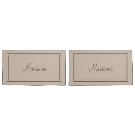 Personalisierter Kissenkoffer Kissenbezug