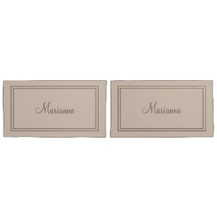 Personalisierter Kissenkoffer Kissenbezug