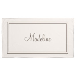 Personalisierter Kissenkoffer Kissenbezug