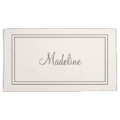 Personalisierter Kissenkoffer Kissenbezug (Vorderseite-Rechts)