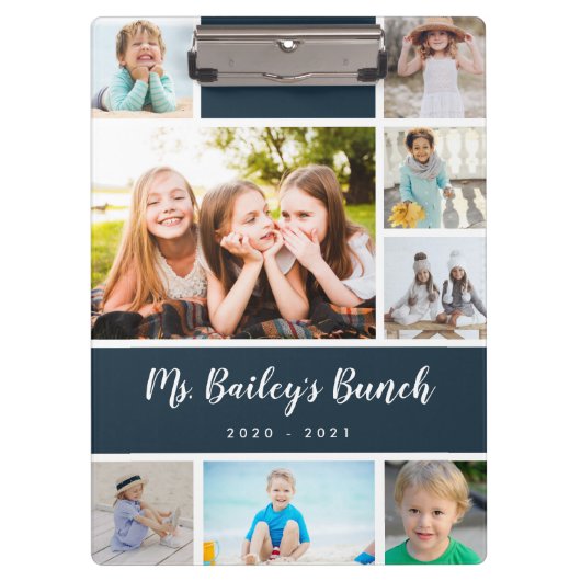 Personalisierter Klassenlehrer Klemmbrett (Vorderseite)