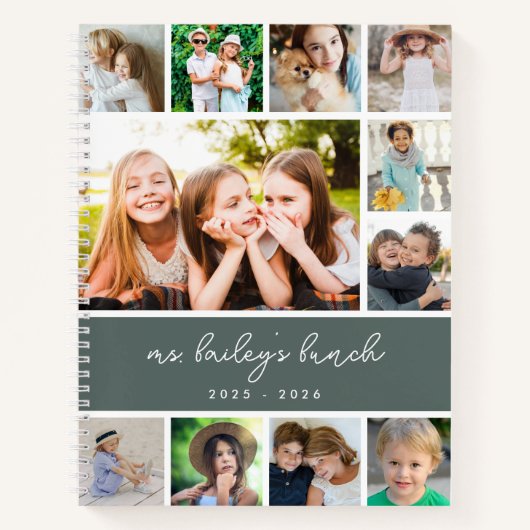 Personalisierter Klassenlehrer Notizblock (Vorderseite)