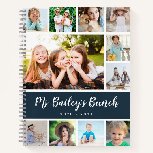 Personalisierter Klassenlehrer Notizblock (Vorderseite)