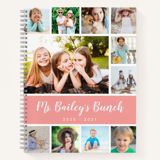 Personalisierter Klassenlehrer Notizblock (Vorderseite)