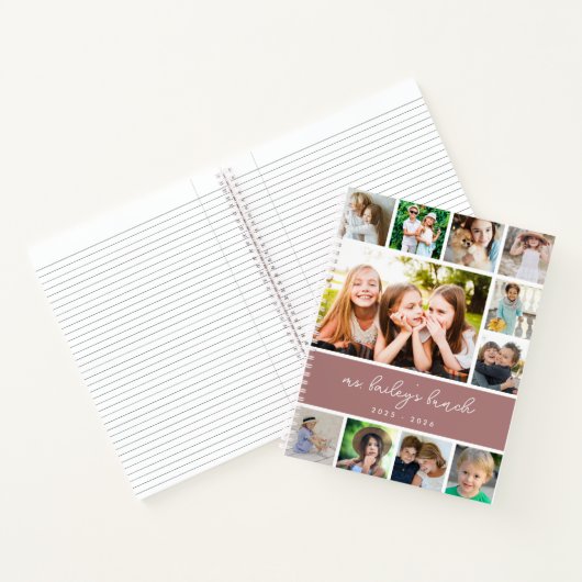 Personalisierter Klassenlehrer Notizblock (Innenseite)