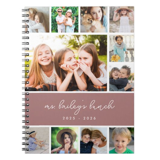 Personalisierter Klassenlehrer Notizblock (Vorderseite)