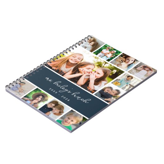 Personalisierter Klassenlehrer Notizblock (Linke Seite)