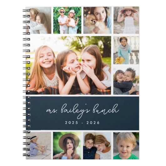 Personalisierter Klassenlehrer Notizblock (Vorderseite)