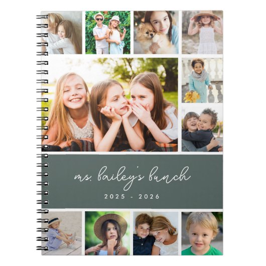 Personalisierter Klassenlehrer Notizblock (Vorderseite)