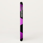 Personalisierter, klassischer Violettakzent Case-Mate iPhone Hülle (Hinten/Links)