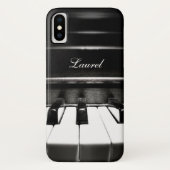 Personalisierter Klavier-Musik iPhone Fall Case-Mate iPhone Hülle (Rückseite)